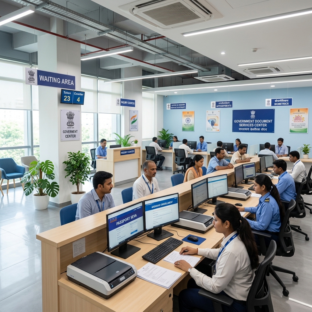 E SEVA POINT Office Interior