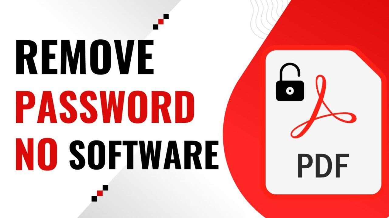 Remove PDF Password Protection Without Software — Easy Step-by-Step Guide